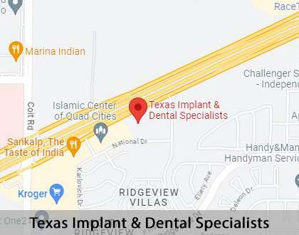 Map image for Gum Surgery in Plano, TX